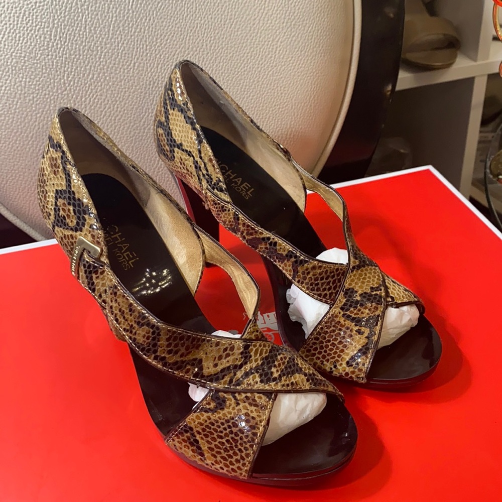Michael Kors High Heel Sandals used in good condition.